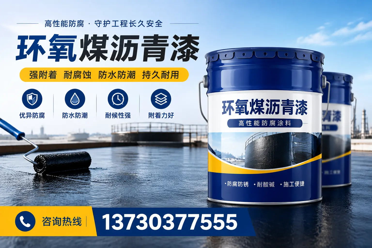 如何判断环氧煤沥青漆的质量？嫩江消费者指南